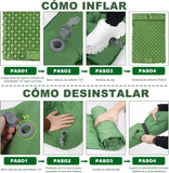 NNEOBA Double Inflatable Camping Mattress Ultralight Sleeping Pad