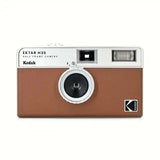 NNEOBA Reusable Film Camera with Built-in Flash Brown