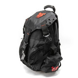 Waterproof Motorcycle Backpack with Helmet Storage & Laptop Compartment