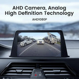 NNEOBA AHD 1920x1080P Car Rear View Camera Backup And Front Camera Black