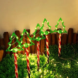 5PCS Solar Candy Cane Garden Lights