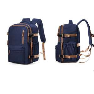 NNEOBA Waterproof Travel Laptop Backpack Blue