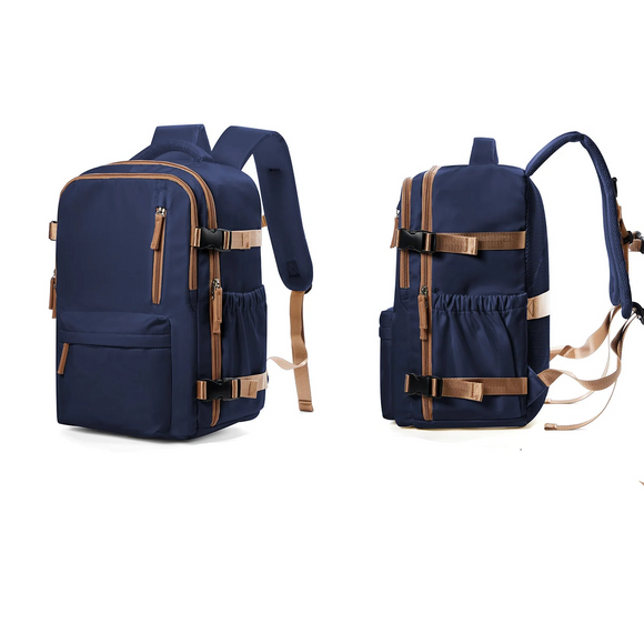 NNEOBA Waterproof Travel Laptop Backpack Blue