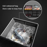 NNEOBA 72L Foldable Waterproof  Storage Box Black