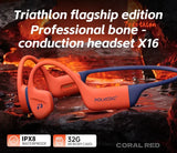 NNEOBA Waterproof Bone Conduction Earphones with 32GB Memory