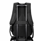 NNEOBA LED Display Laptop Backpack Black