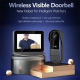 NNEOBA Wireless Visual Intercom Doorbell with HD Night Vision