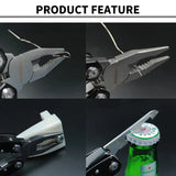 NNEOBA Outdoor Multitool Camping Portable Stainless Steel