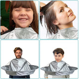 NNEOBA DIY Apron Hair Cutting Cloak Coat Salon Barber Stylist Cape Umbrella Haircut Cloak Hairdressing Home Cleaning Protector