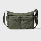 Large Capacity Multi-Pocket Messenger Bag for Men and Women