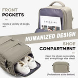NNEOBA Waterproof Laptop Backpack Grey