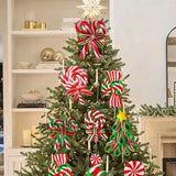 9PCS Candy Cane Christmas Yard Decorations