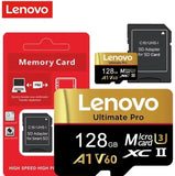Lenovo 128GB MicroSD Memory Card with SD Adapter UHS-I A1 V60 TF Card