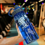 NNEOBA 3L Sport Water Bottle with Filter Blue