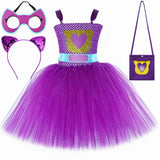 Girls' Cat Tutu Dress Costume for Halloween and Parties
