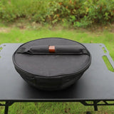 NNEOBA Camping Frying Pan Folding Handle Dark Grey