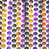 Runtowo 1 × 2M Pumpkin Foil Fringe Backdrop