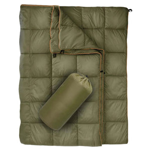 NNEOBA All-Season Lightweight Camping Blanket Green