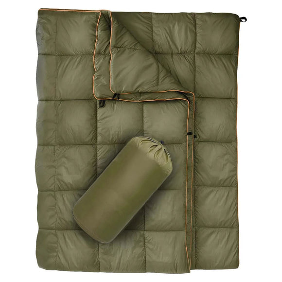 NNEOBA All-Season Lightweight Camping Blanket Green