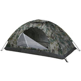 NNEOBA 1-Person Camping Tent with Mesh Ventilation Green