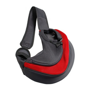 NNEOBA Pet Puppy Carrier S/L Outdoor Travel Dog Shoulder Bag Mesh Oxford Single Comfort Sling Handbag Tote Pouch