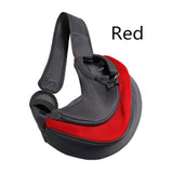 NNEOBA Pet Puppy Carrier S/L Outdoor Travel Dog Shoulder Bag Mesh Oxford Single Comfort Sling Handbag Tote Pouch