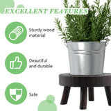 NNEOBA Multipurpose Wooden Stool Step Ladder for Fishing and More