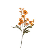 3Pcs Orange Artificial Simulation Flowers