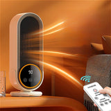 Portable Electric Space Heater with LCD Touch Screen & Remote Contro
