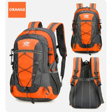 NNEOBA Waterproof Hiking Backpack Orange