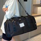 NNEOBA Waterproof Travel Storage Shoulder Bag Black