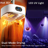 Portable Electric Clothes Dryer with Remote Control