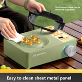 NNEOBA 5800W Camping Gas Stove High Firepower Cassette Green