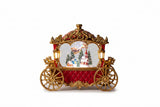 Christmas Santa Snow Globe Music Box