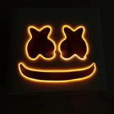 LED DJ Marshmello-Style Helmet Mask