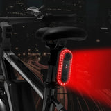 NNEOBA Dash Cam Safety Bicycle Rear Light Camera Recorder