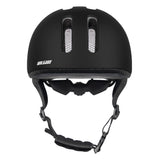 NNEOBA Urban Cycling Helmet Vintage-Style Safety Helmet Black