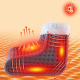 Electric Heated Foot Warmer Pad with 4 Heat Modes & Timer