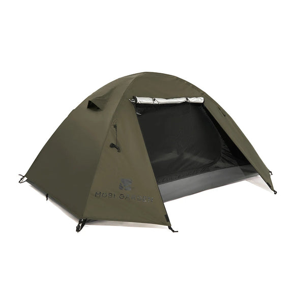 NNEOBA Double-Layer Camping Tent Olive Green