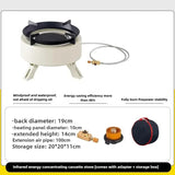 NNEOBA 12800W Infrared Camping Gas Stove White