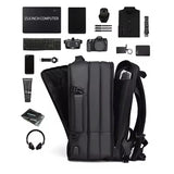 NNEOBA Laptop Backpack with USB Port Black