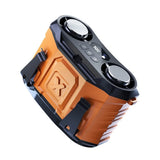 Portable Rechargeable Waist Fan – 20000RPM Personal Clip-On Cooling Fan with 5 Speeds