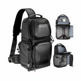 10L Hardshell Camera Sling Bag – Waterproof Crossbody Backpack for DSLR & Mirrorless Cameras
