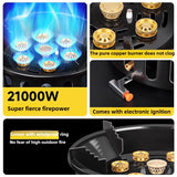 NNEOBA 21000W 7-Core Camping Stove Portable Windproof Gas Burner