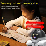 NNEOBA Dual Lens WiFi PTZ Security Camera with Auto Tracking