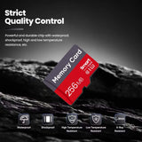 256MB Micro SD Memory Card, Compact Storage Card for Everyday Devices