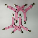 NNEOBA 4Pcs/Set Elastic Bed Sheet Grippers Belt