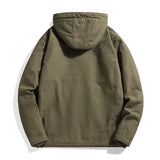 Men's Fleece-Lined Hooded Winter Parka Jacket