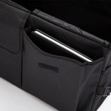 NNEOBA Large Capacity Collapsible Car Trunk Organizer Storage Box Black