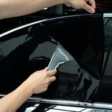 3-Piece Triangle Window Tint Squeegee Set – Soft Rubber Edge Scraper for Car Film & Glass Cleaning